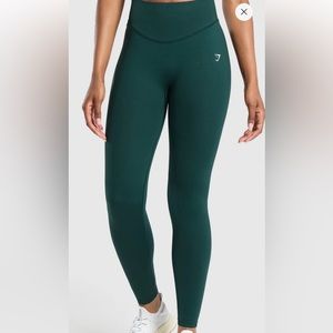 Gymshark Forest Green High-Rise Leggings